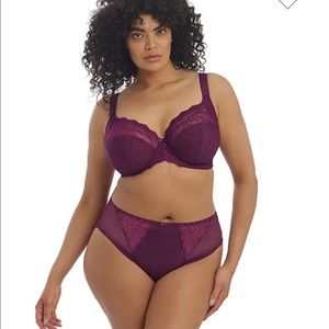 New Elomi Side Support Plunge Bra and underwear. Never worn